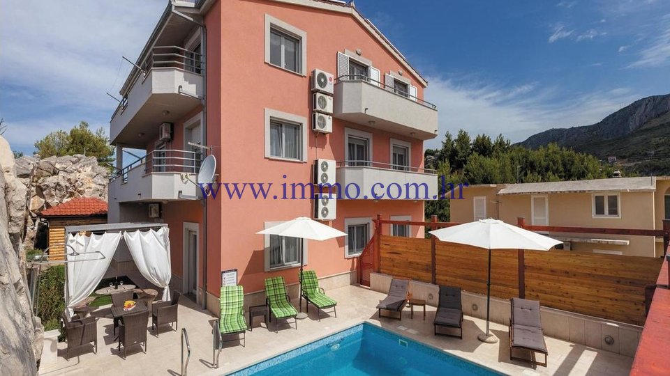 PODSTRANA, HOUSE WITH APARTMENTS AND BEAUTIFUL SEA VIEW