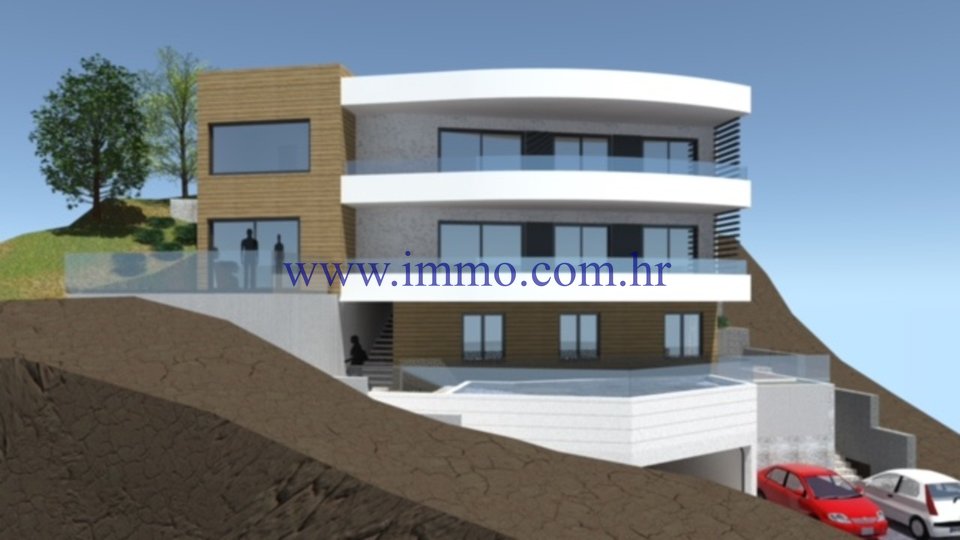 VILLA UNDER CONSTRUCTION NEAR THE SEA ON THE SOUTH SIDE OF THE ISLAND OF CIOVO