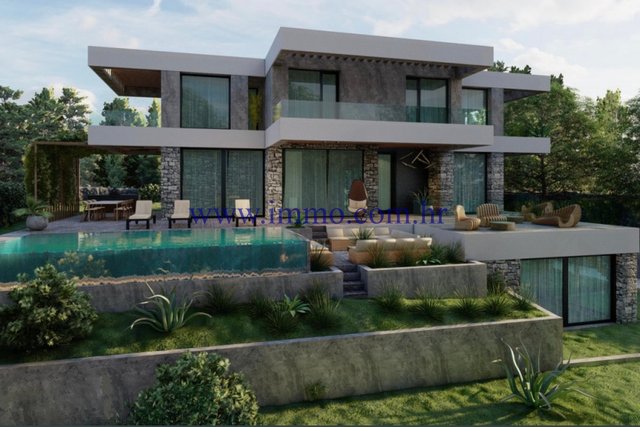 ŠOLTA ISLAND, INVESTMENT OPPORTUNITY!! BUILDING PLOT WITH PROJECT TO CONSTRUCT A LUXURY VILLA