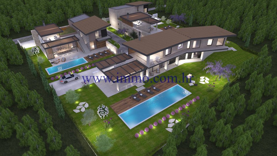 VILLA UNDER CONSTRUCTION, WITH POOL AND SEA VIEW