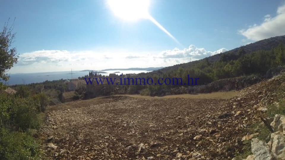 OPPORTUNITY!!! PELJEŠAC, LAND WITH THE SEA VIEW AND PROJECT FOR THE CONSTRUCTION OF VILLA